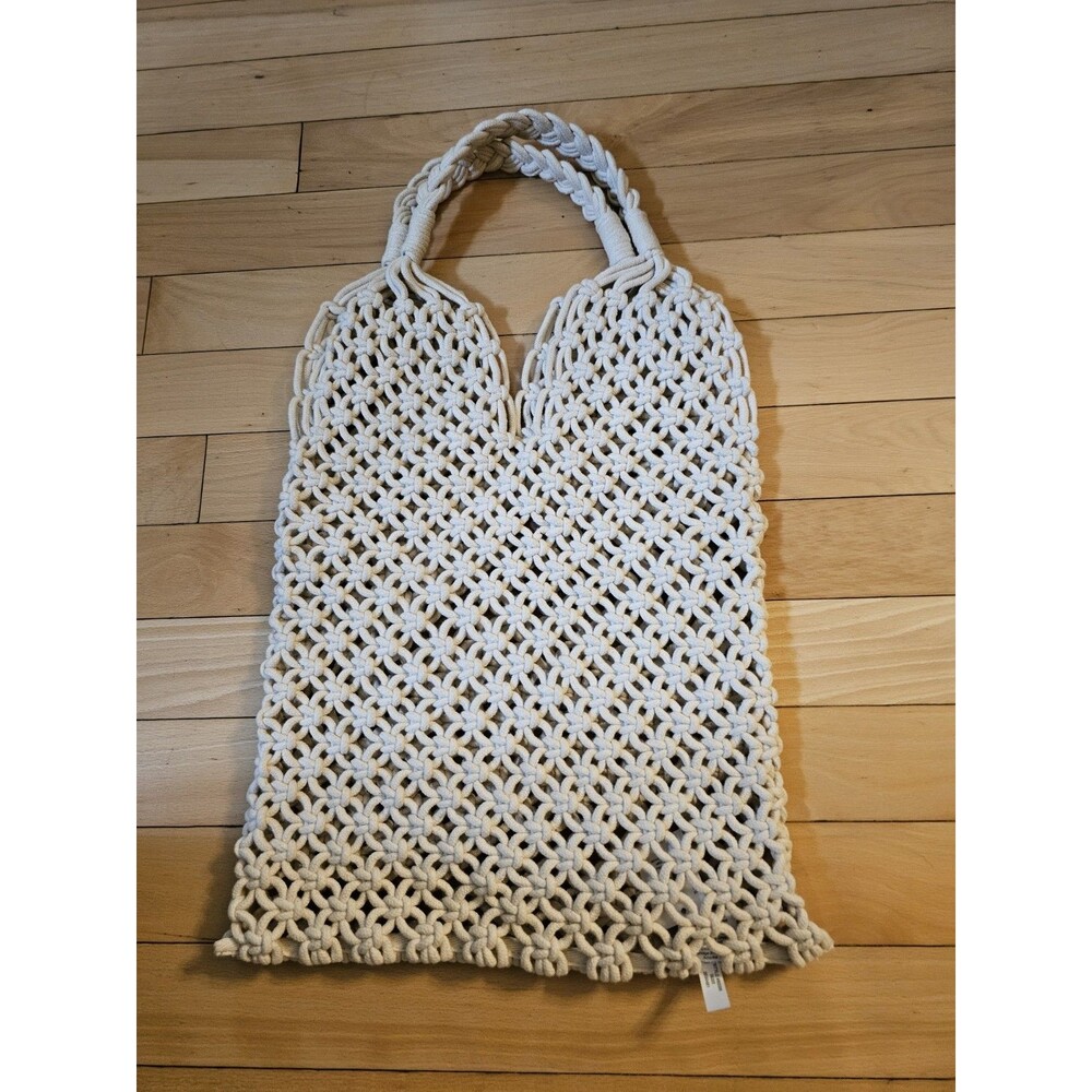 NWT J.Crew Macrame Rope Net Market